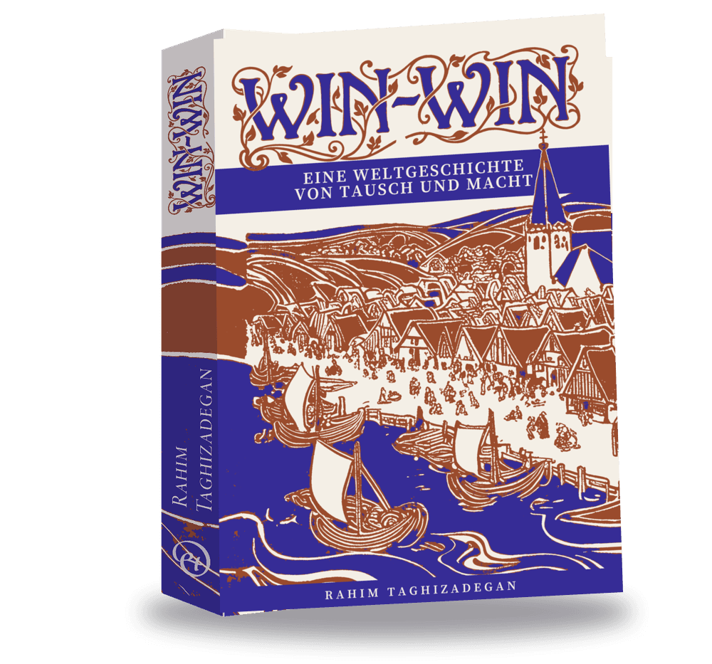 Win-Win als Hardcover mit Schutzumschlag, dreidimensionale Ansicht